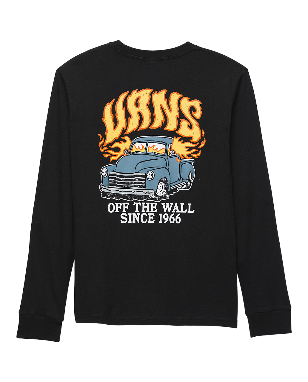 Kids Fired Up Long Sleeve T-Shirt - Black