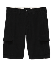 Corduroy Loose Cargo 22" Short - Black