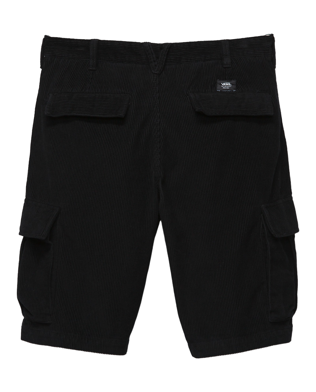 Corduroy Loose Cargo 22" Short - Black