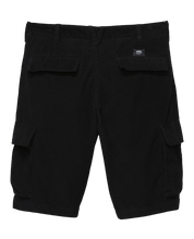 Corduroy Loose Cargo 22" Short - Black