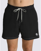 Primary DTI Logo Elastic 17" Boardshort - Black