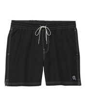 Primary DTI Logo Elastic 17" Boardshort - Black