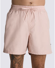 Primary Solid Elastic 19" Volley Boardshorts - Rose Smoke