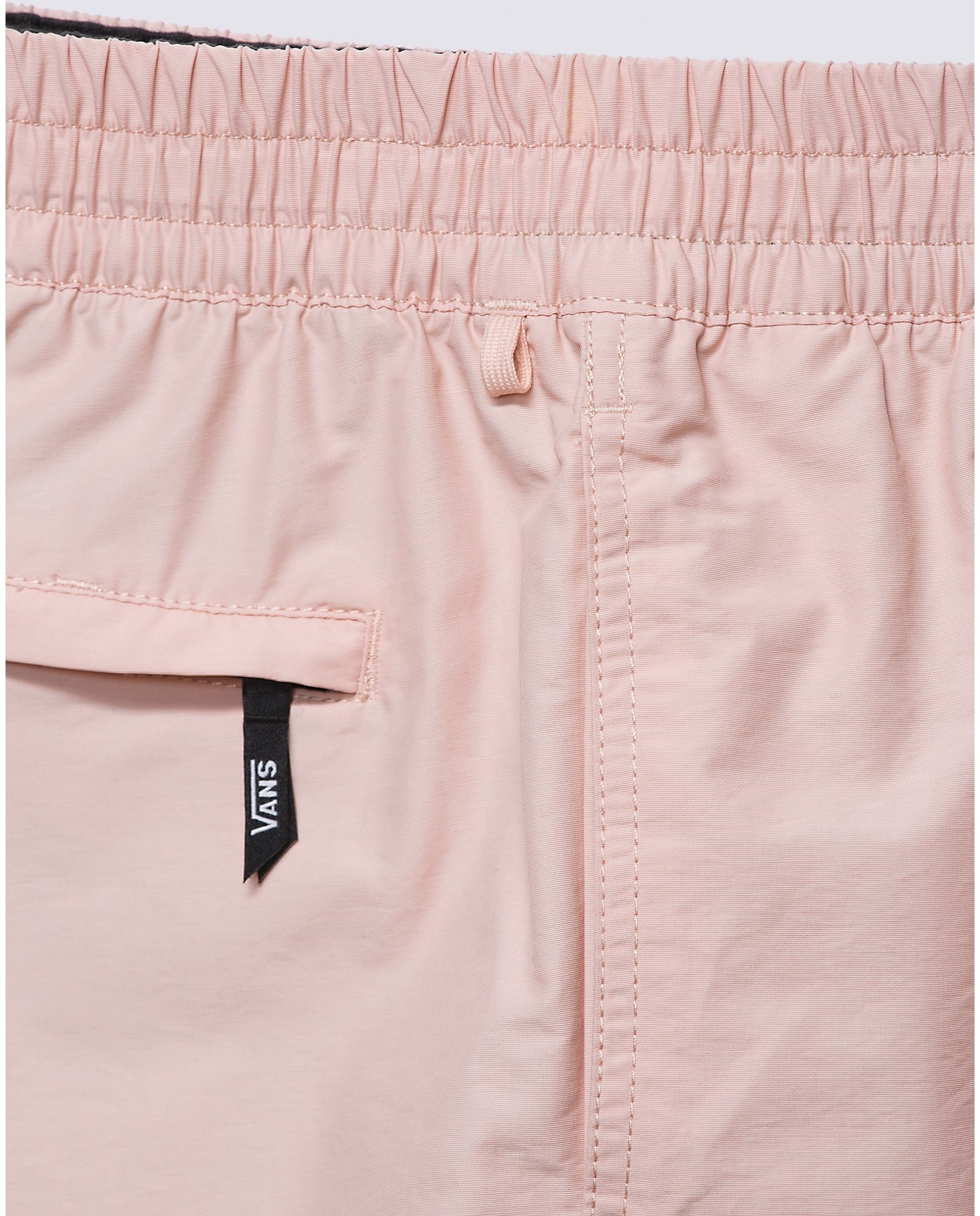 Primary Solid Elastic 19" Volley Boardshorts - Rose Smoke