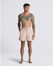 Primary Solid Elastic 19" Volley Boardshorts - Rose Smoke