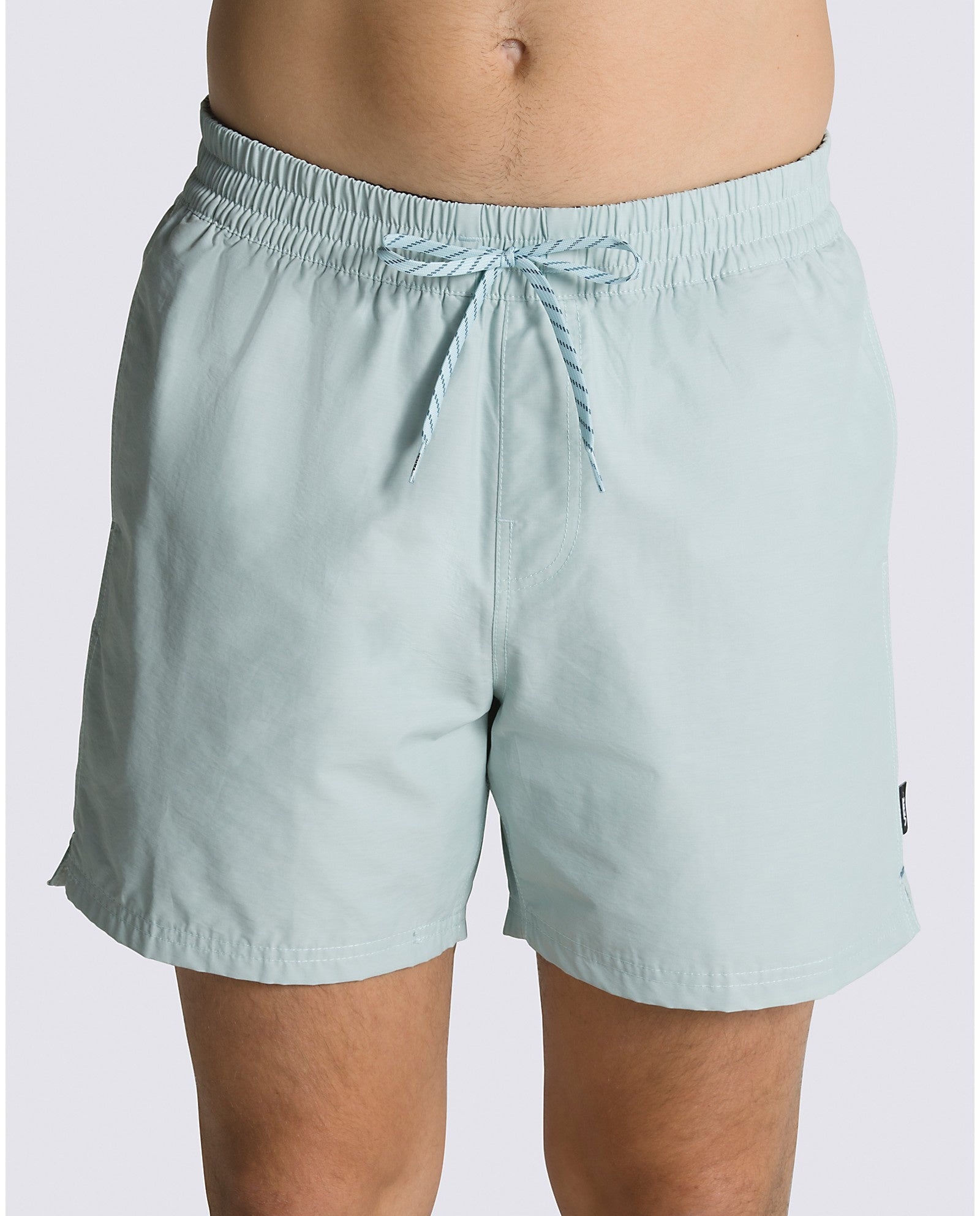 Primary Solid Elastic 19'' Volley Boardshorts - Blue Glow