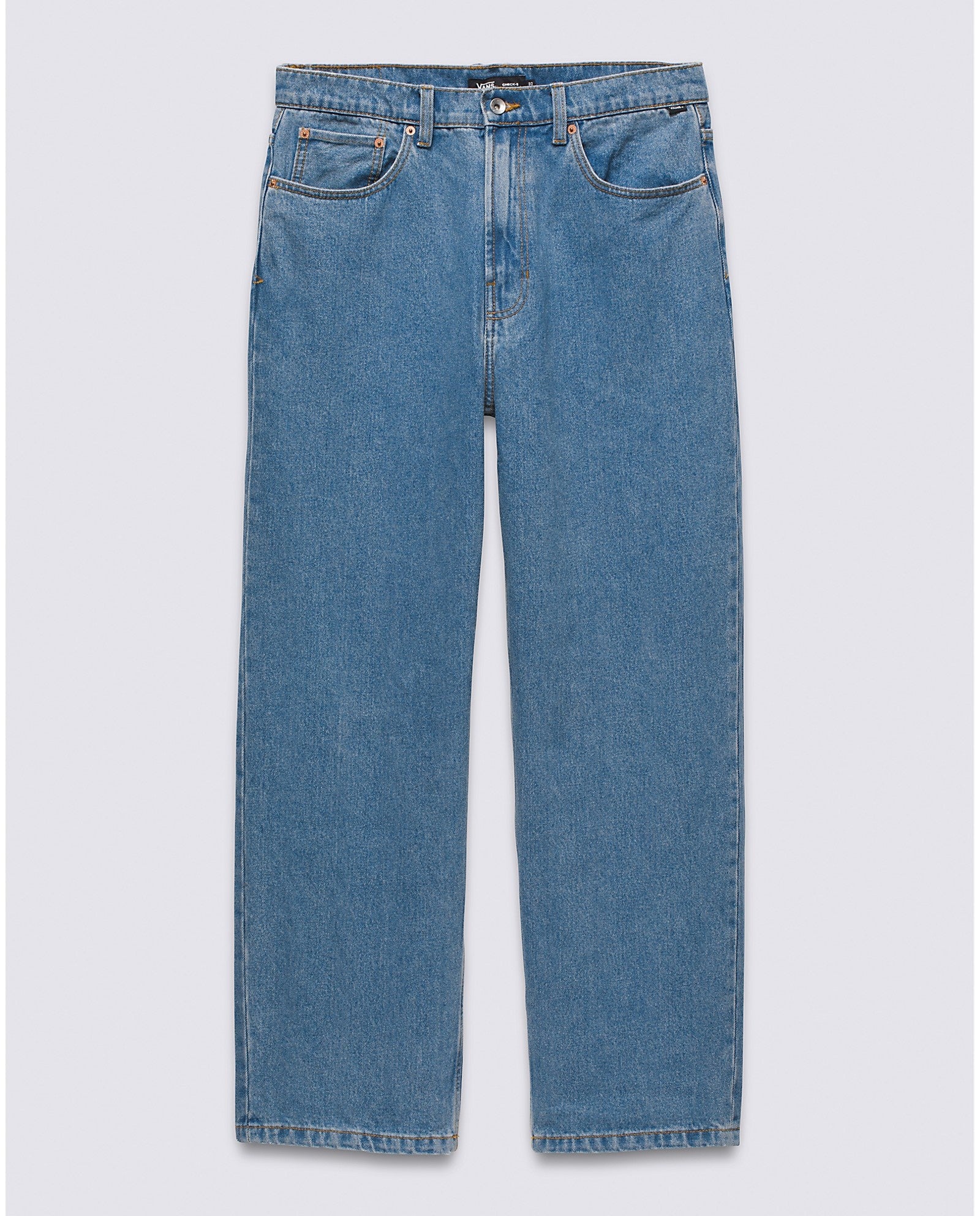 Pantalon en jean baggy Check-5 - Bleu délavé 