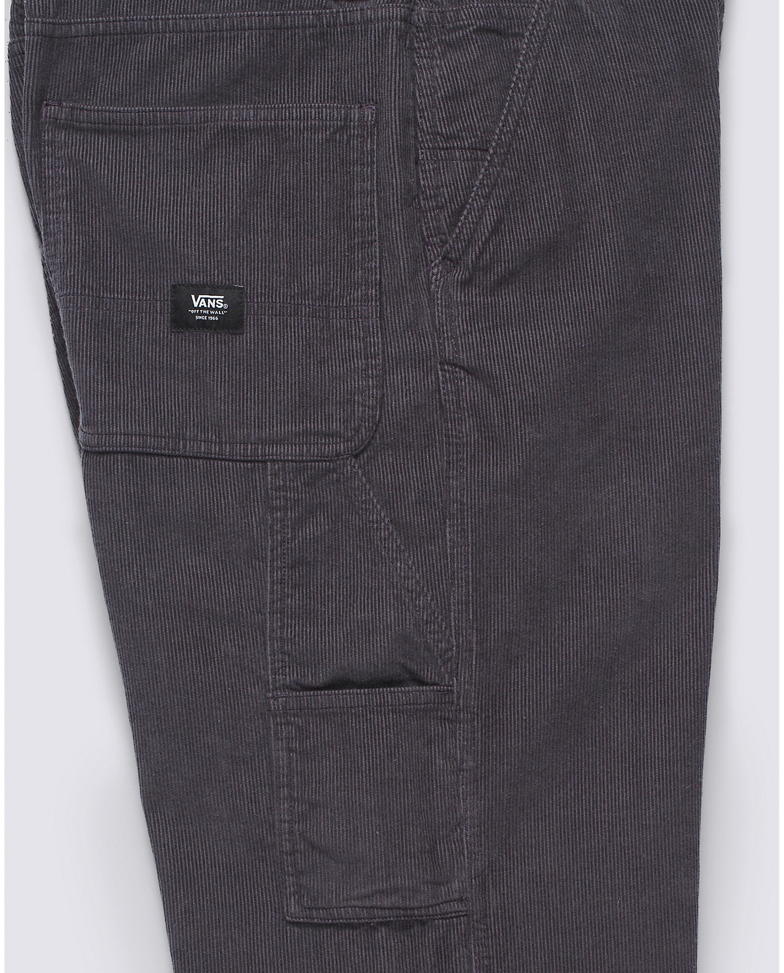 Drill Chore Loose Carpenter Corduroy Pants - Asphalt