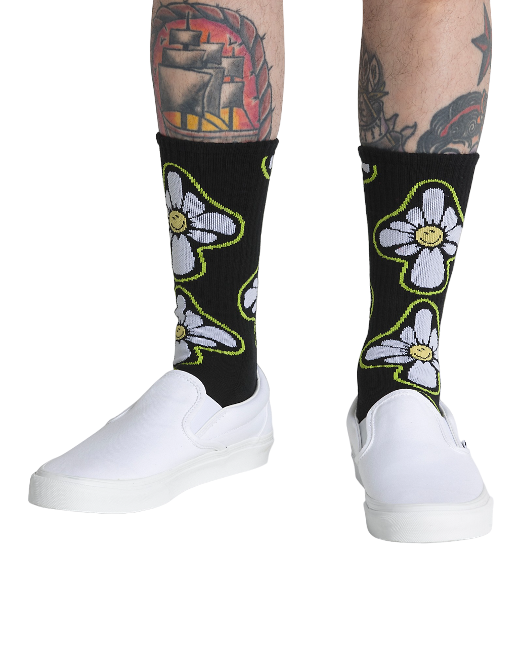 Chaussettes mi-mollet Skate Classics - Noir 