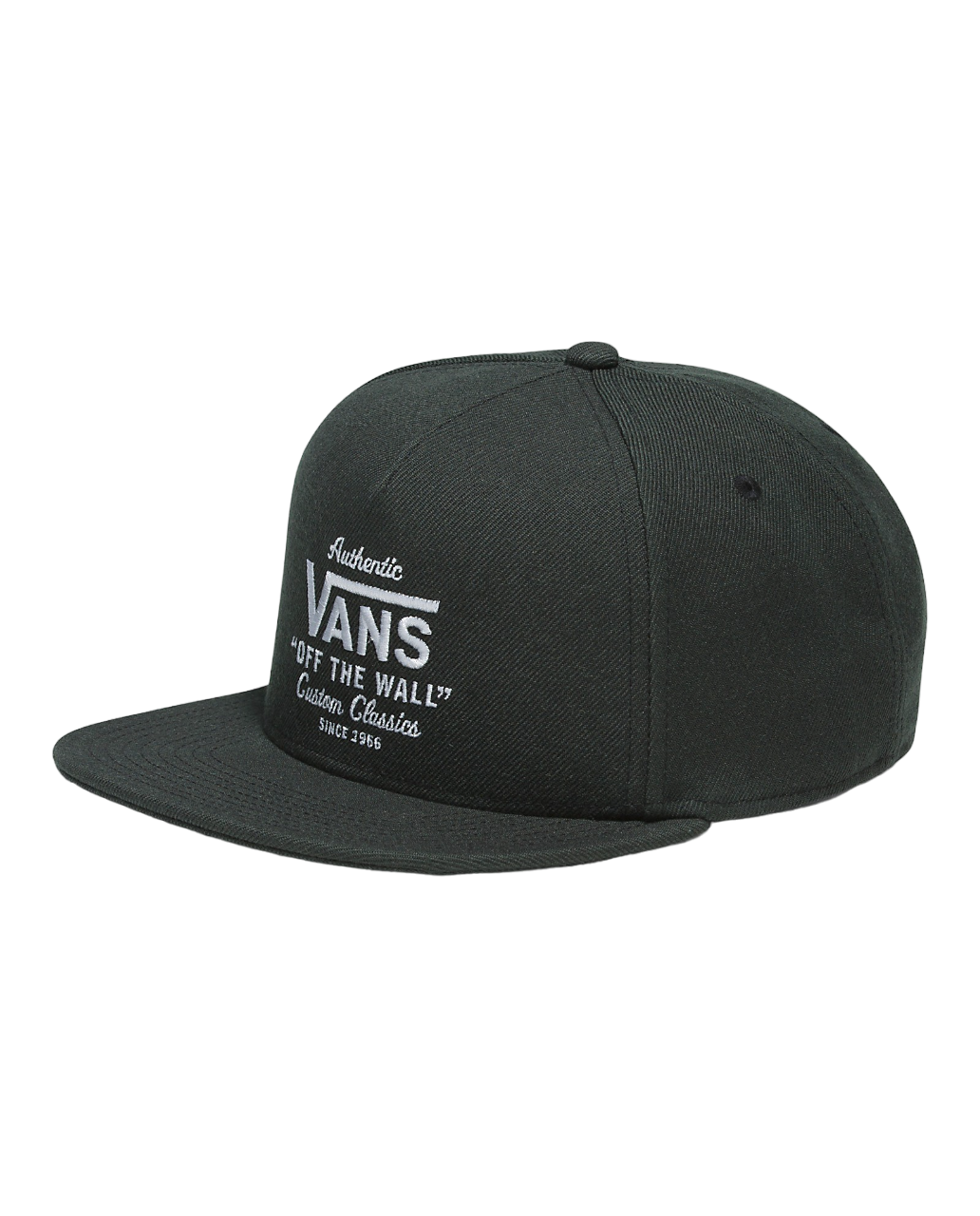 Authentic Snapback Hat - Black