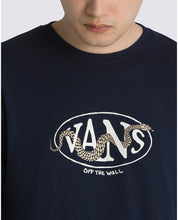 Snaked Center Logo T-Shirt - Navy