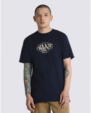 Snaked Center Logo T-Shirt - Navy