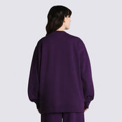x Alltimers Dorm Pullover Crew Fleece - Blackberry Cordial