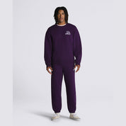 x Alltimers Dorm Pullover Crew Fleece - Blackberry Cordial