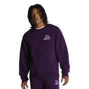 x Alltimers Dorm Pullover Crew Fleece - Blackberry Cordial