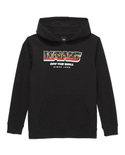 Kids Up In Flames Pullover Hoodie - Black