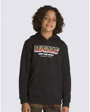 Kids Up In Flames Pullover Hoodie - Black