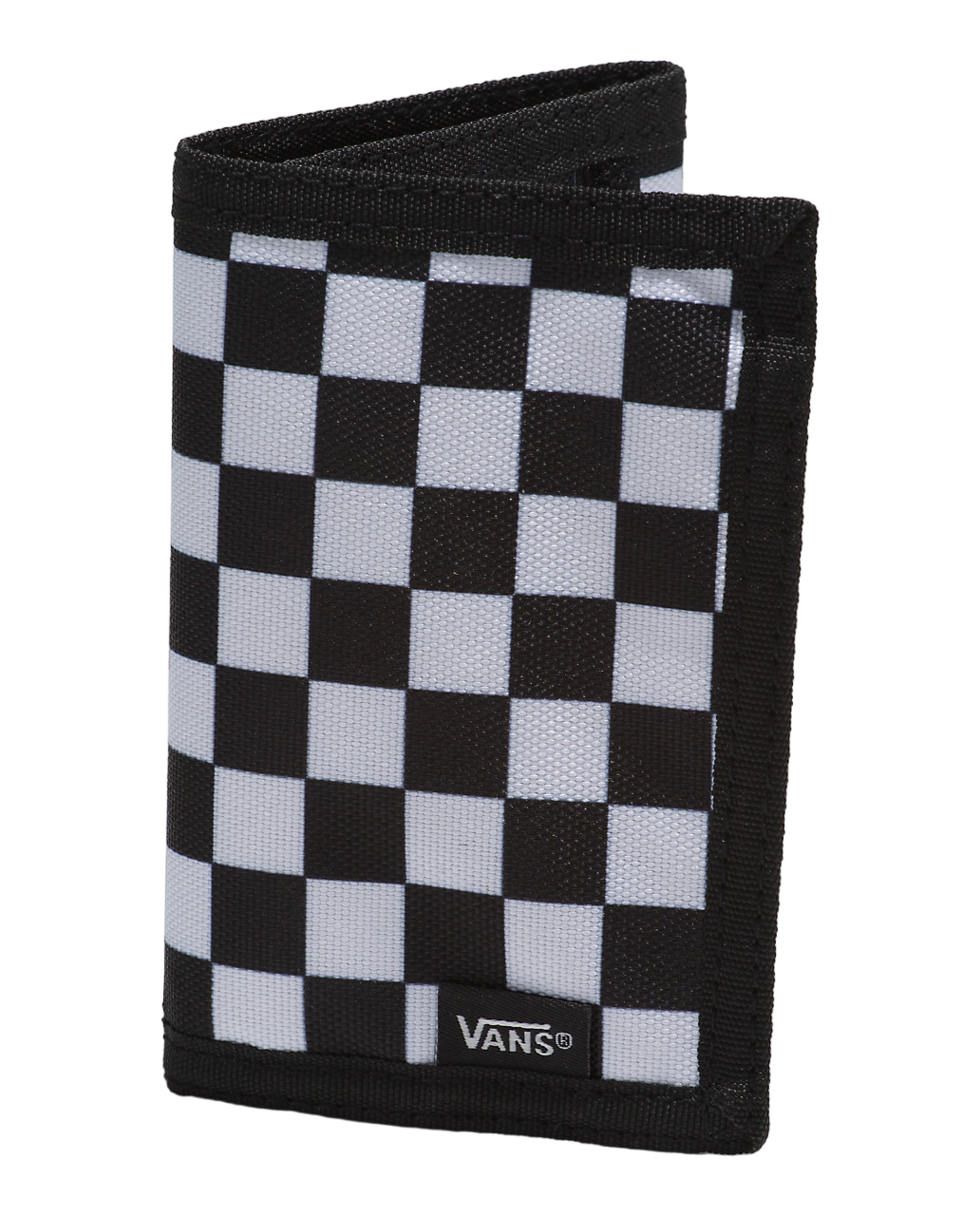 Slipped Wallet - Black/White Check