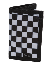 Slipped Wallet - Black/White Check