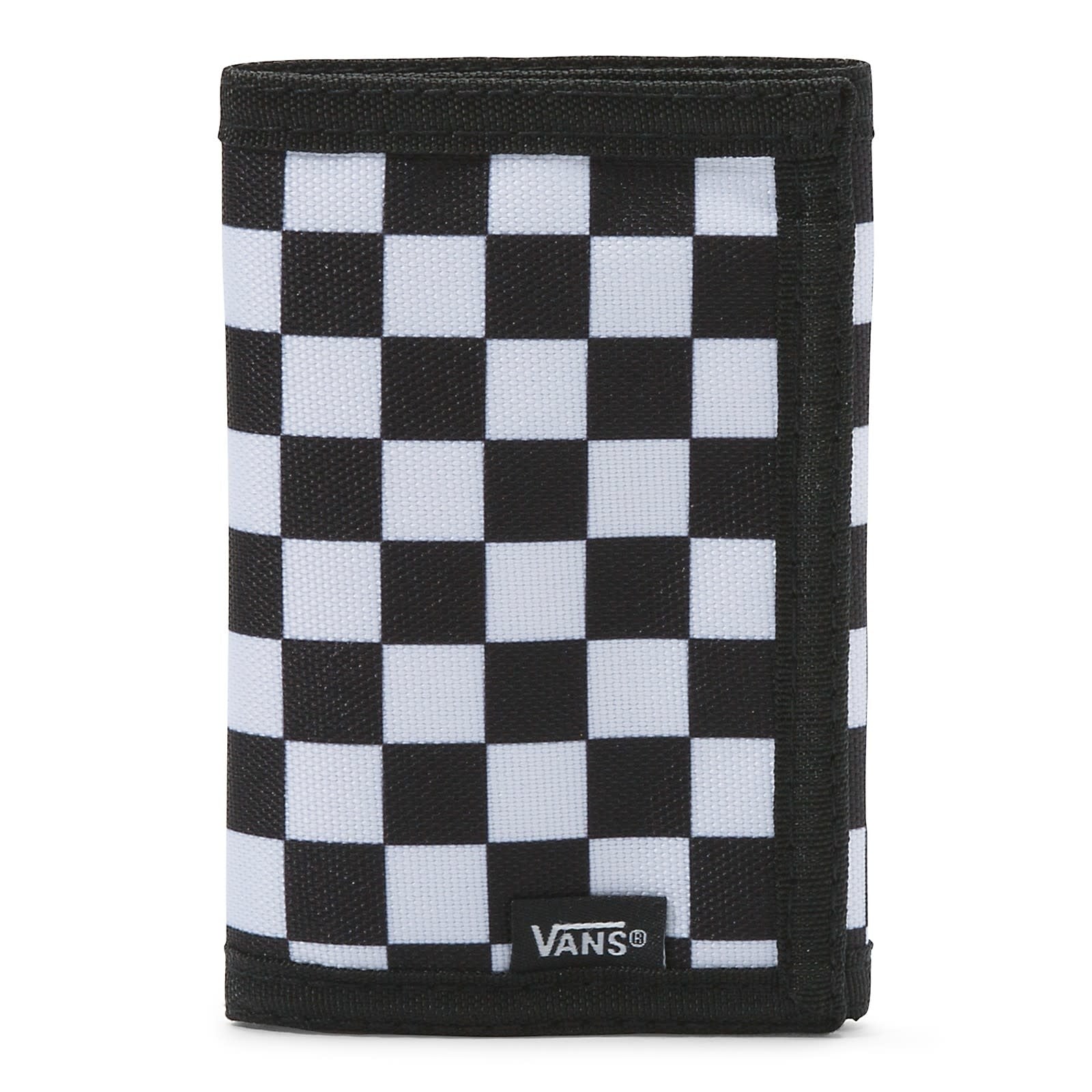 Slipped Wallet - Black/White Check