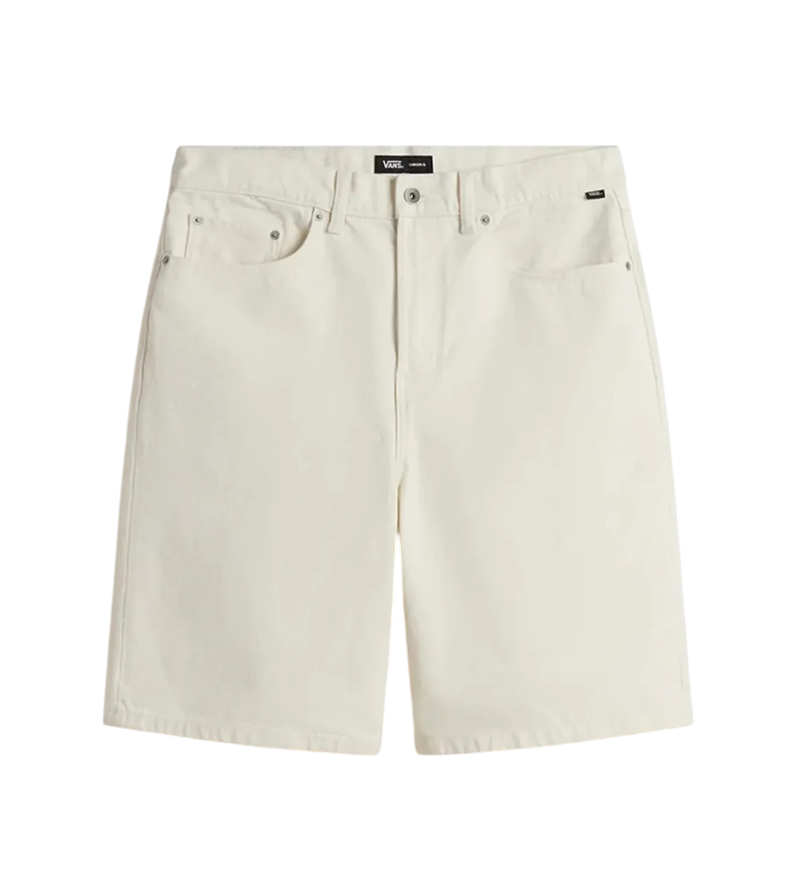 Check-5 Baggy Denim 23'' Shorts - Marshmallow