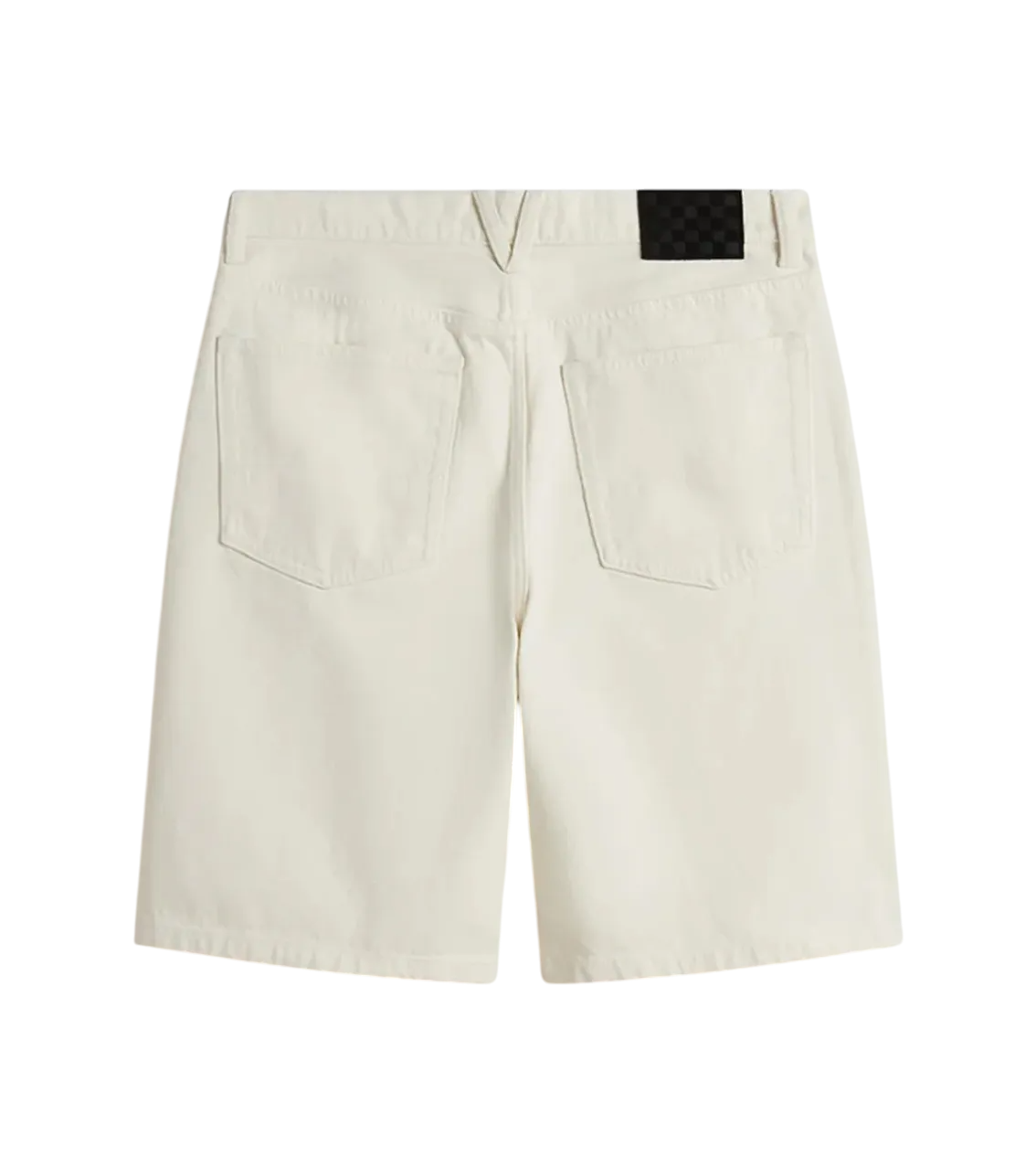 Check-5 Baggy Denim 23'' Shorts - Marshmallow