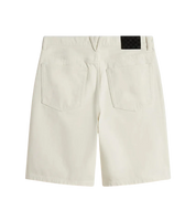 Check-5 Baggy Denim 23'' Shorts - Marshmallow