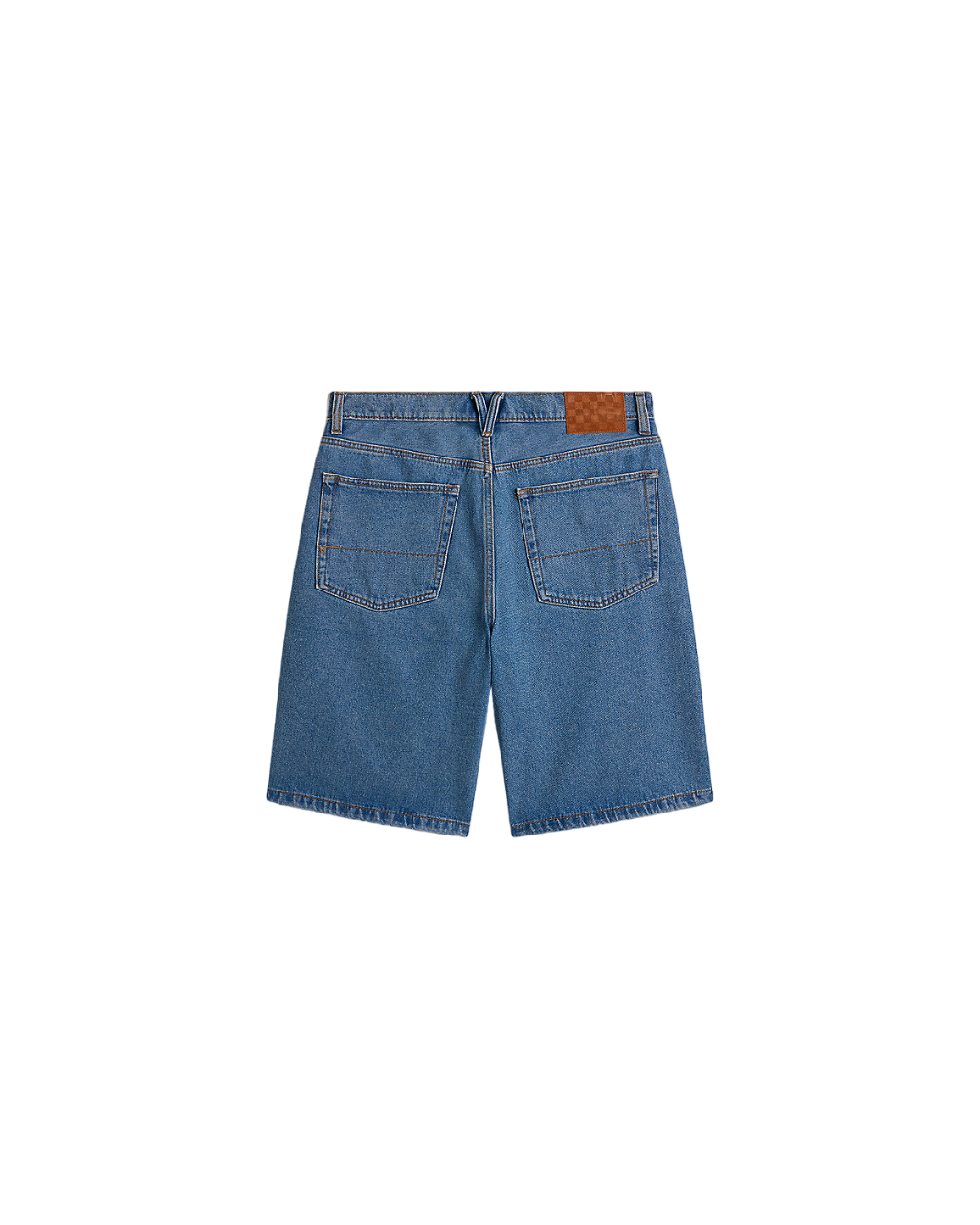 Check-5 Baggy Denim 23'' Shorts - Stonewash Blue