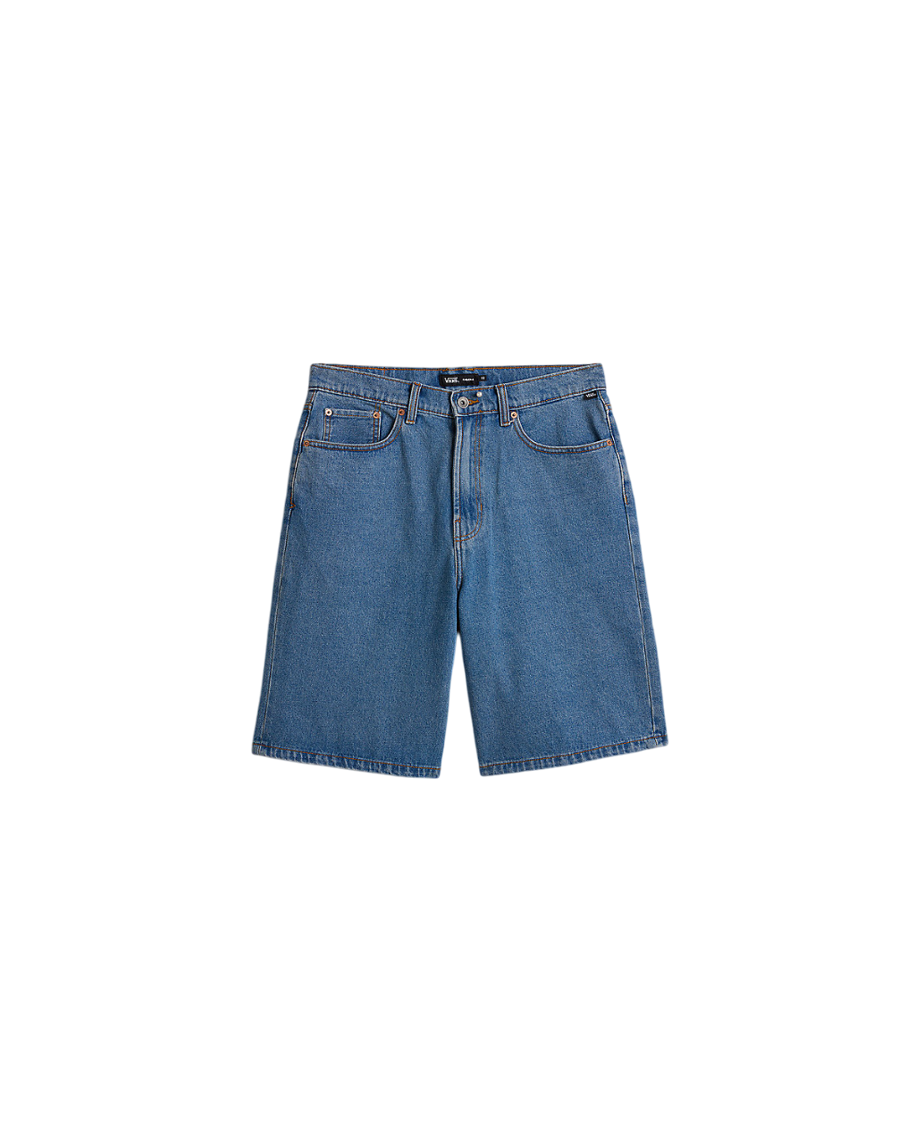 Check-5 Baggy Denim 23'' Shorts - Stonewash Blue