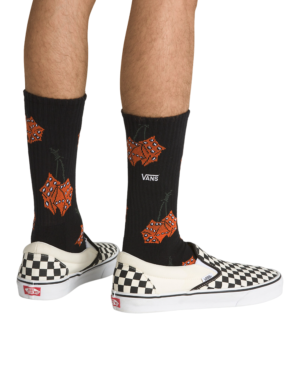 Winding Road Crew Socks - Black