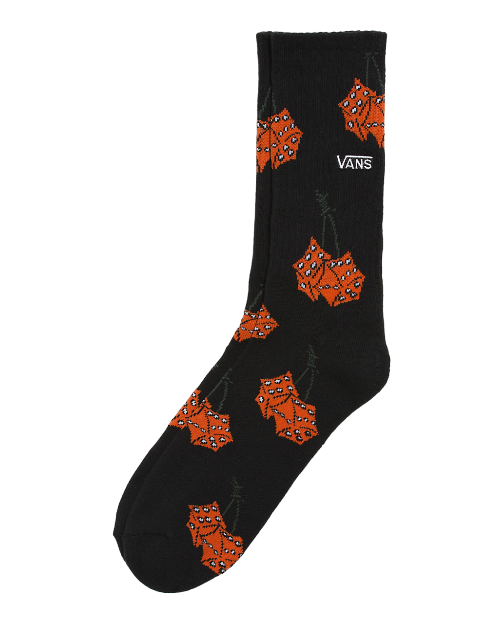 Winding Road Crew Socks - Black