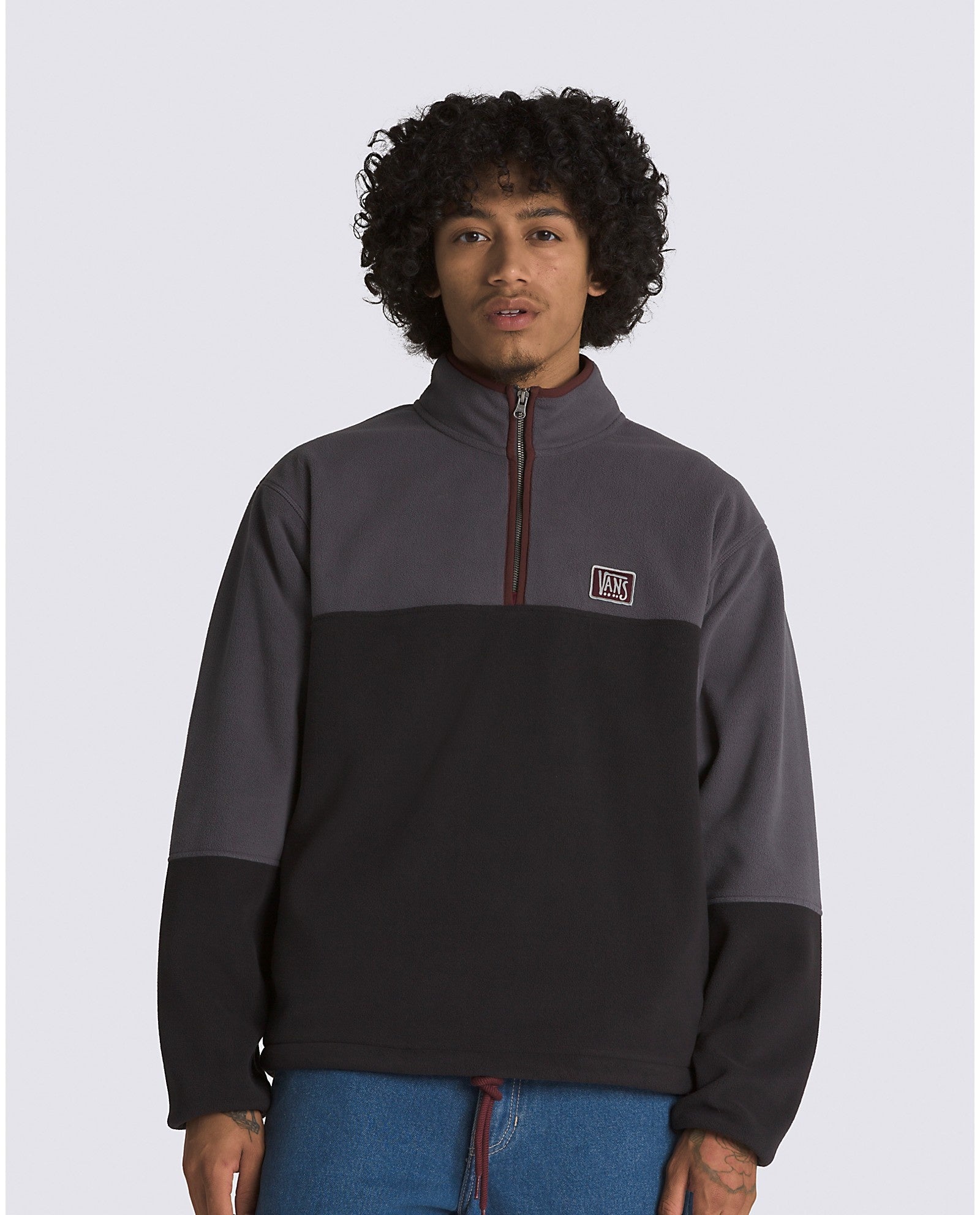 Rowan Zorilla Half Zip Pull Over - Black