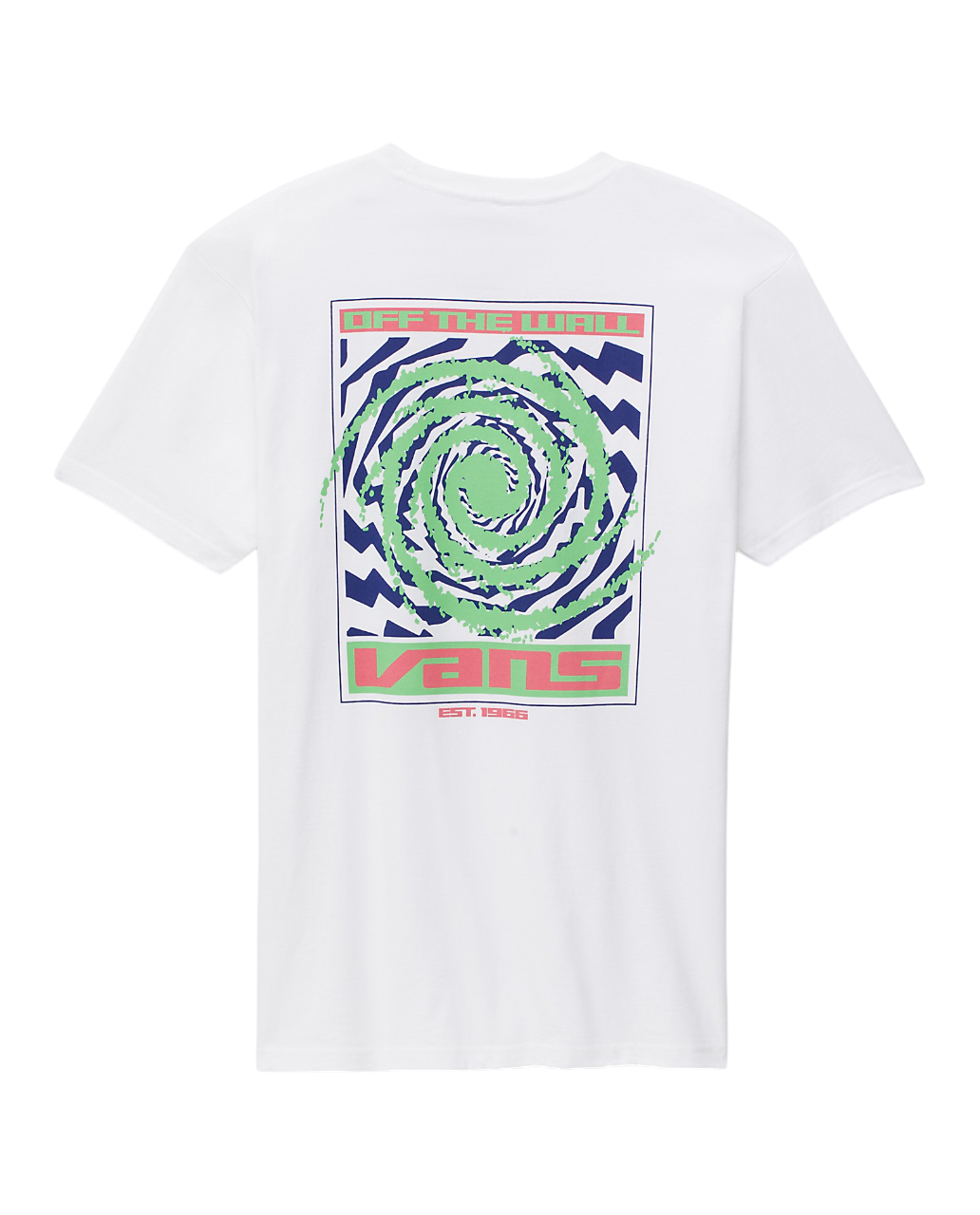 T-shirt Wormhole Warped - Blanc 