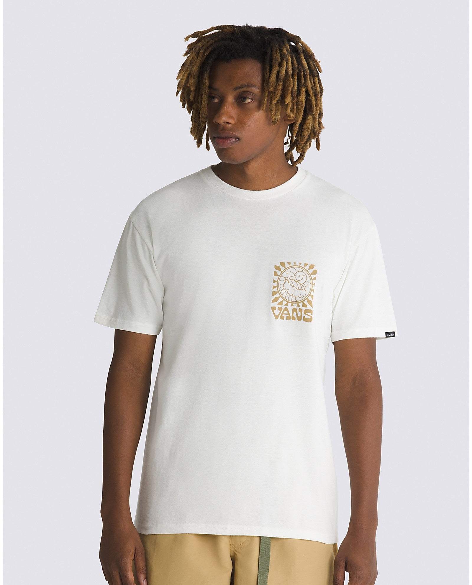 T-shirt Soleil et Surf - Marshmallow