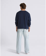 Drill Chore Relaxed Carpenter Denim Pants - Blue Ice