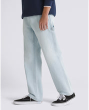 Drill Chore Relaxed Carpenter Denim Pants - Blue Ice