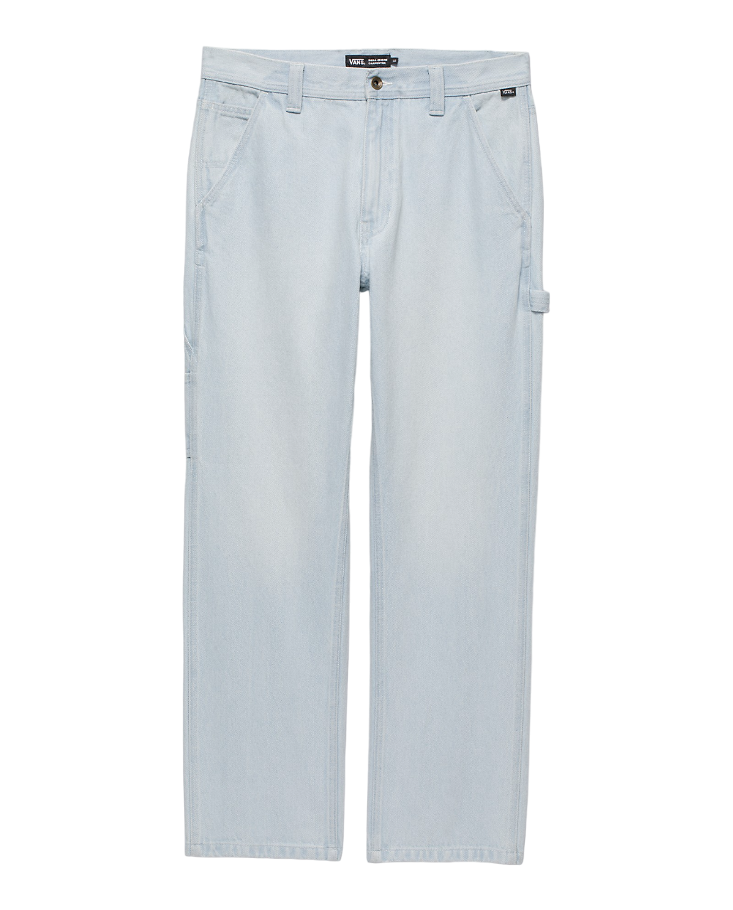 Drill Chore Relaxed Carpenter Denim Pants - Blue Ice