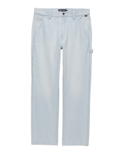 Drill Chore Relaxed Carpenter Denim Pants - Blue Ice