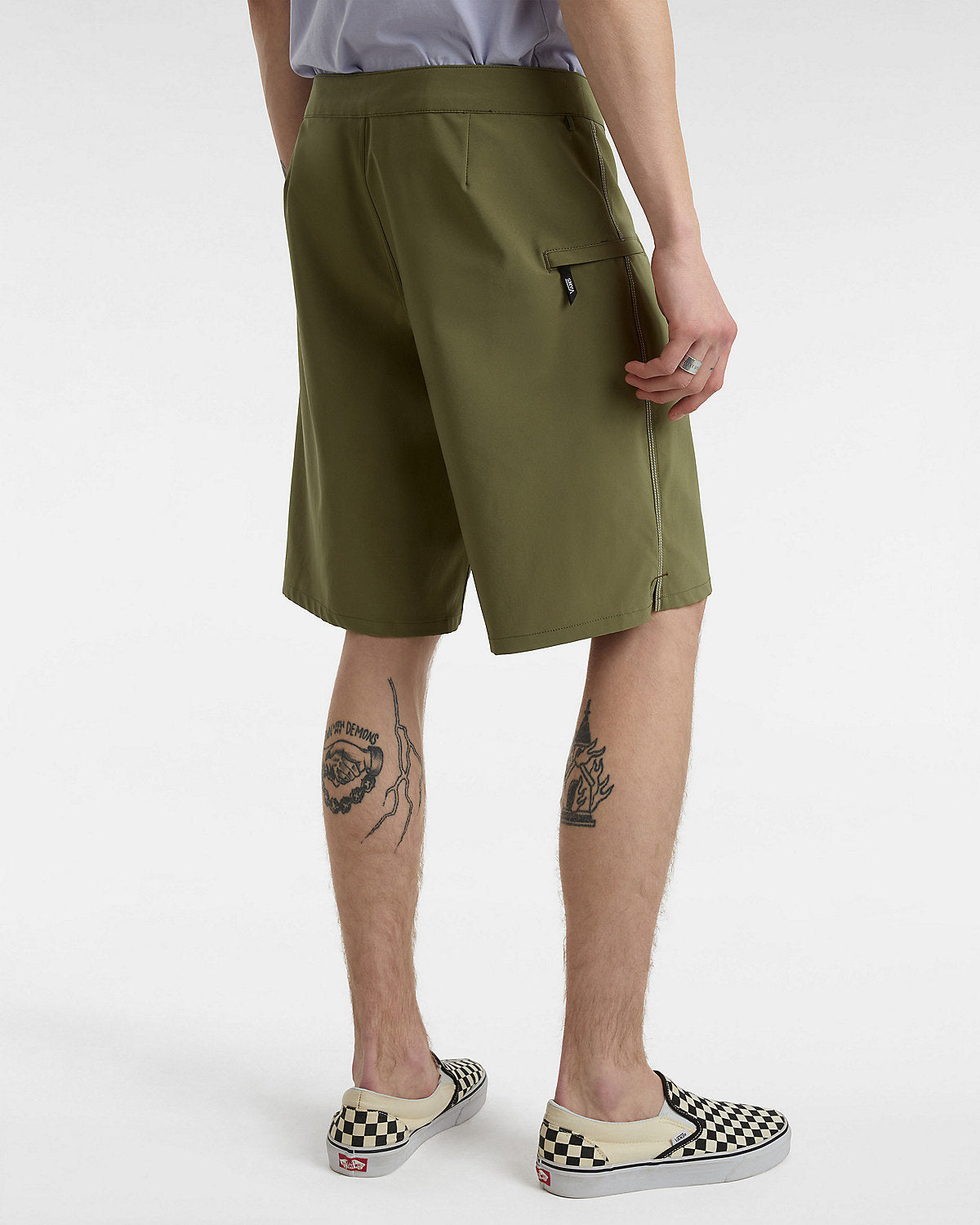 MTE The Daily Solid Boardshorts - Olivine