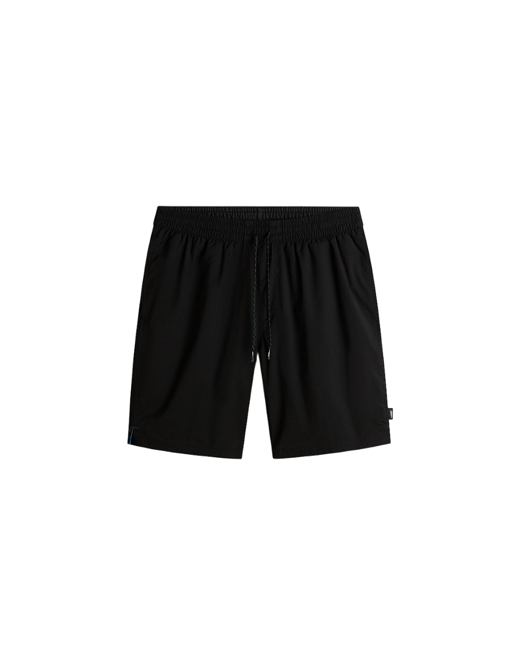 Primary Solid Elastic 19" Boardshorts - Black