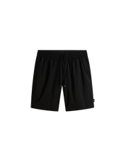 Primary Solid Elastic 19" Boardshorts - Black