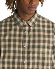 Hadley Buttondown Shirt - Oatmeal/Bistro Green