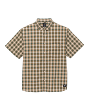 Hadley Buttondown Shirt - Oatmeal/Bistro Green