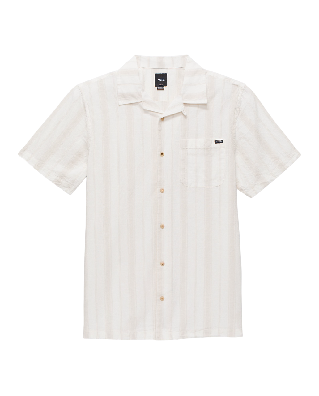 Carnell Buttondown Shirt - Marshmallow/Oatmeal