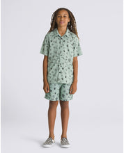 Kids Skeleton S/S Shirt - Iceberg Green