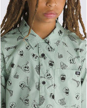 Kids Skeleton S/S Shirt - Iceberg Green