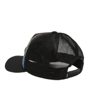 Casquette camionneur Pixel Flame pour enfants - Noir