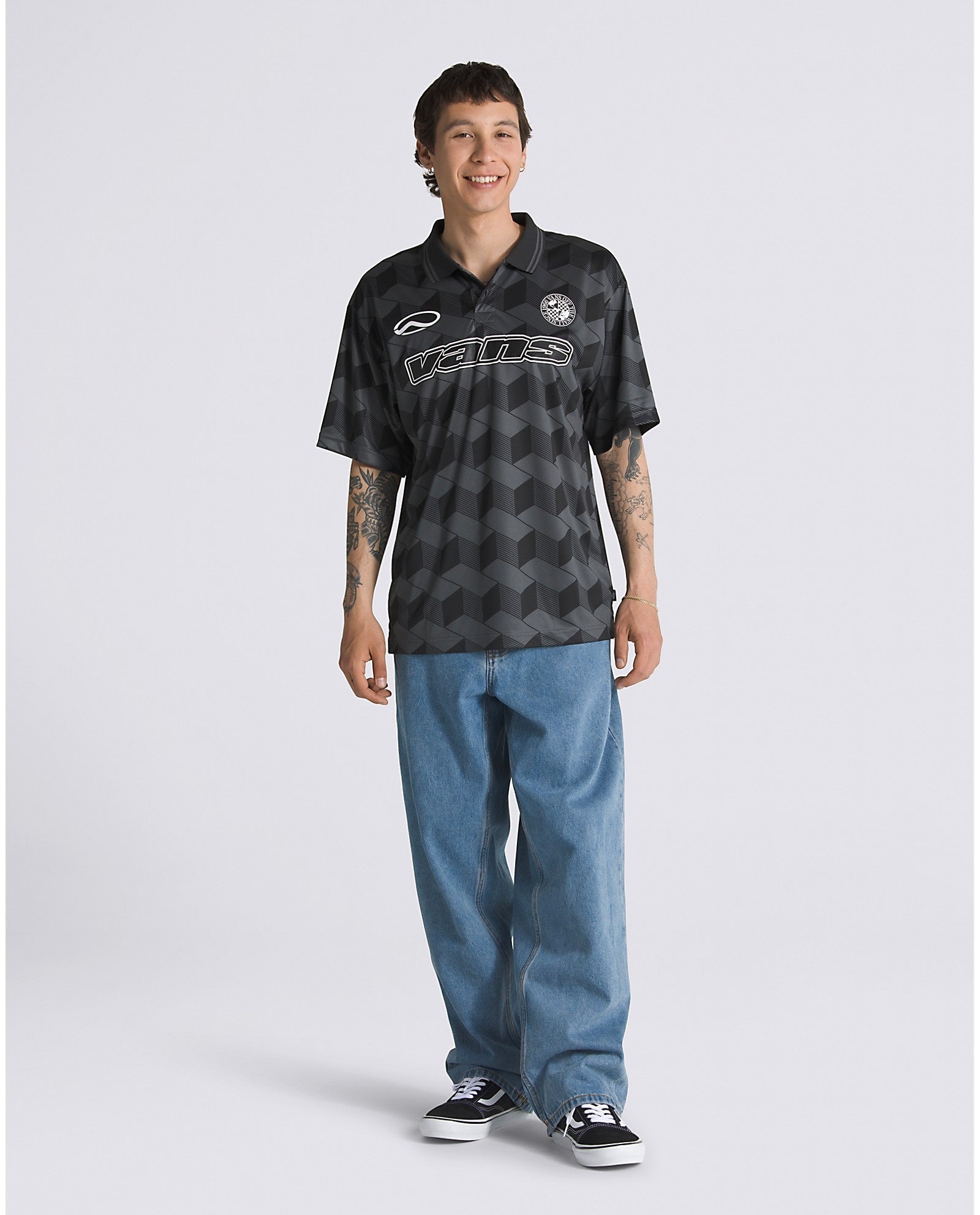 Rigsby Soccer Polo Shirt - Black