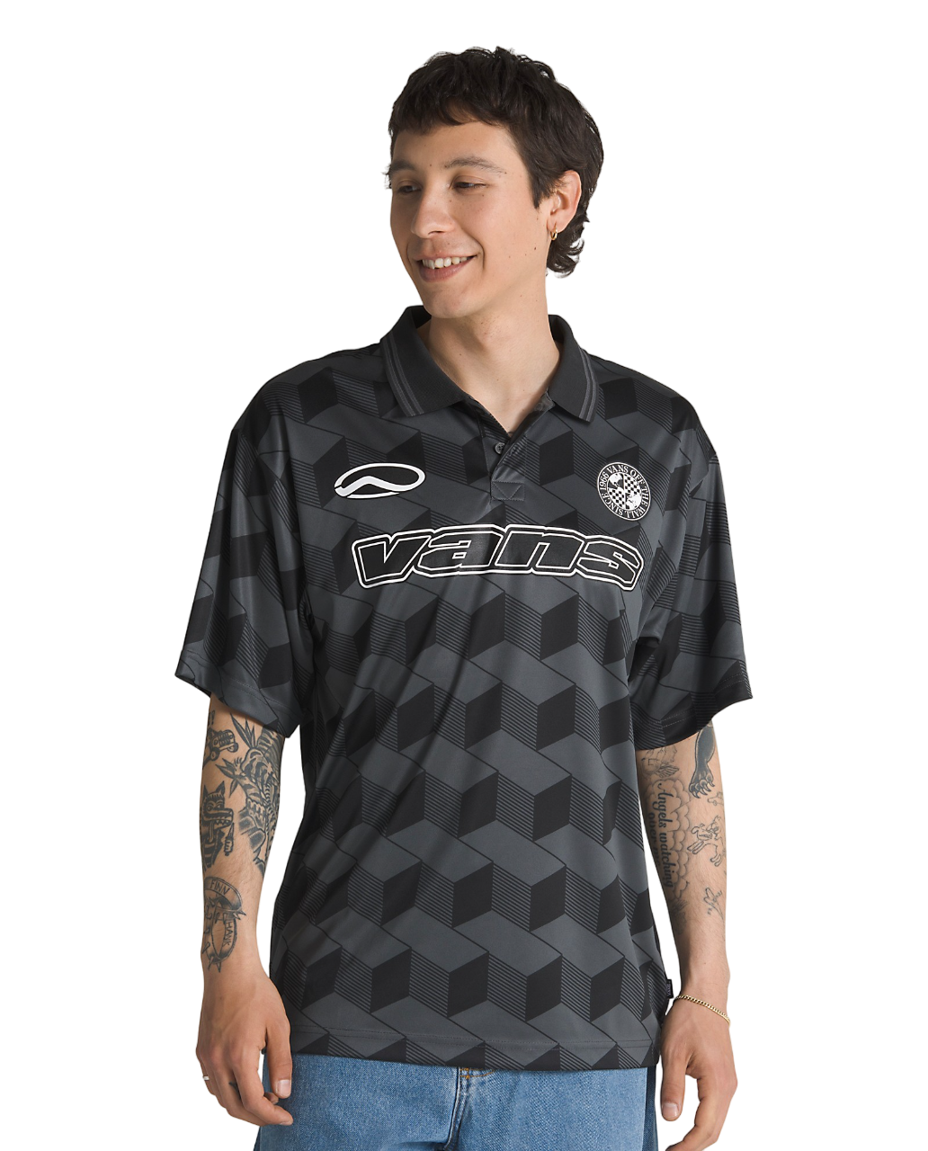 Rigsby Soccer Polo Shirt - Black