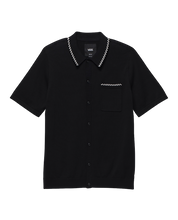 Baldwin Sweater Polo - Black